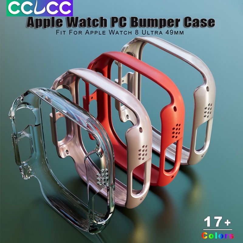 Cclcc เคสกันชน PC 49 มม. สําหรับ Apple Watch Ultra 49 มม. IWatch Serie 8 Ultra 49 มม.