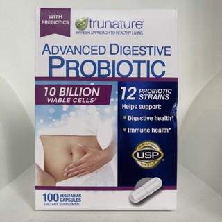 Trunature  Advanced Digestive Probiotic 100 เม็ด