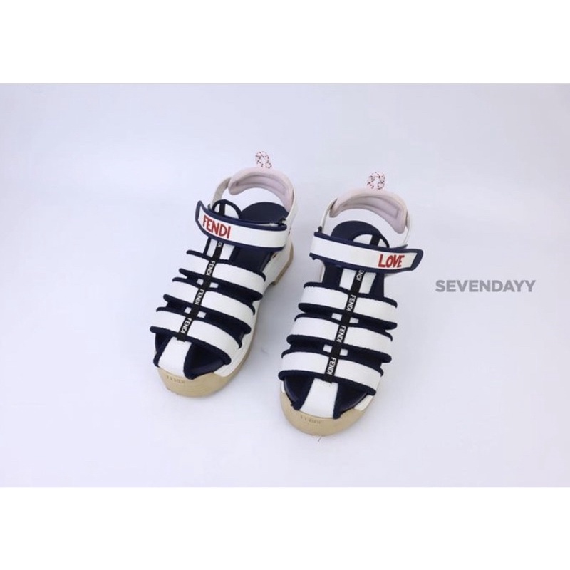 🔥 Sale :  13,990 Baht 🔥 #CS221104489     [ Used ]  F E N D I __ shoes ( 2021 )   ๐ Color & Hardware