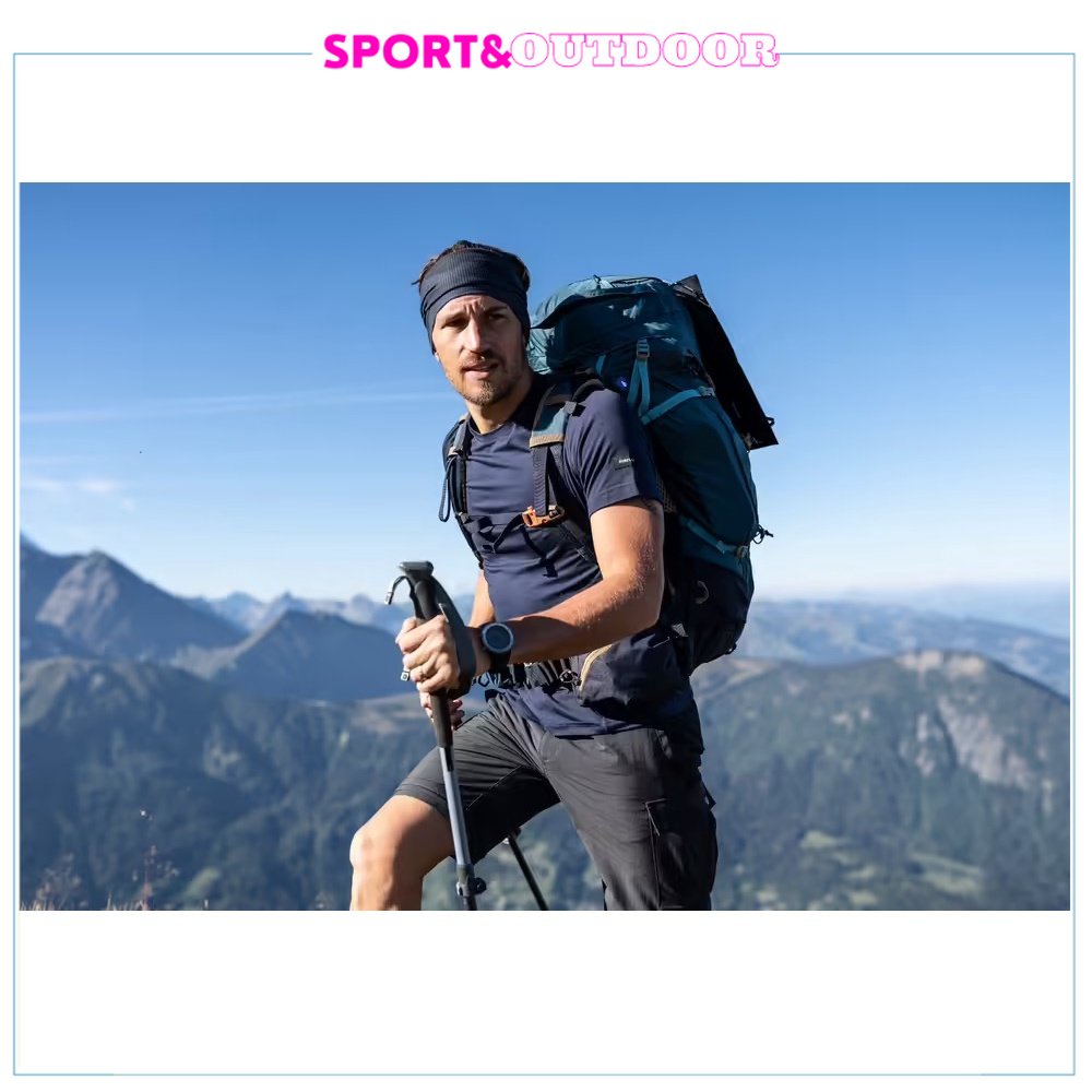 FORCLAZของแท้ เป้สะพายหลังสำหรับผู้ชายเพื่อการเทรคกิ้งขนาด 50+10 ลิตรรุ่น MT500 Air Men's Trekking 5