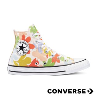 [ลิขสิทธิ์แท้] CONVERSE All Star (Floral Print) High รองเท้า คอนเวิร์ส ผู้หญิง แท้ หุ้มข้อ