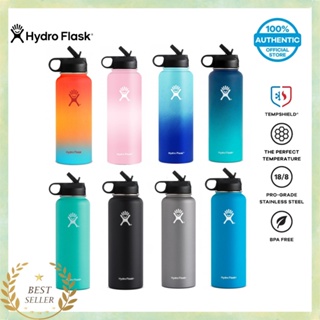 HYDRO FLASK รุ่น WIDE MOUTH 2.0 40 OZ กระบอกน้ำ กระติกน้ำสูญญากาศ เก็บความเย็น เก็บอุณหภูมิ ของแท้ ของขวัญ เก็บความเย็น