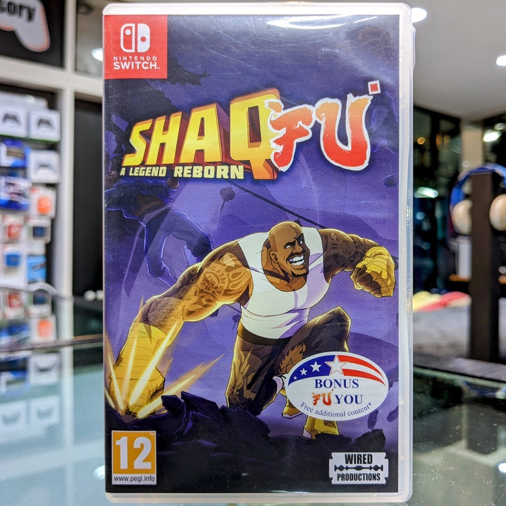 (ภาษาอังกฤษ) มือ2 NSW Shaq Fu A Legend Reborn เกม Nintendo Switch มือสอง (ShaqFu)