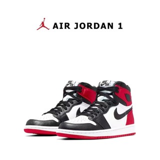 AIR JORDAN 1 RETRO HIGH SATIN BLACK TOE