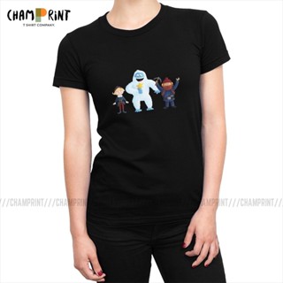 [COD] เสื้อยืดผ้าฝ้าย 100% พิมพ์ลาย Yukon Hermey Bumble Teal Nasty Snowman Monster โอเวอร์ไซซ์ ไซซ์ XS-6