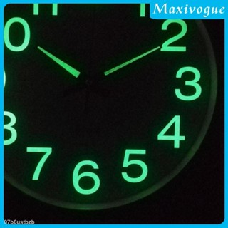 ◙▥( Maxivogue ) นาฬิกาแขวนเรืองแสงในที่มืด 12 นิ้ว