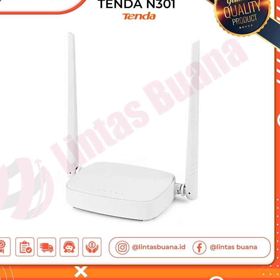 ขายดีที่สุด เราเตอร์ไร้สาย N300 Tenda N301