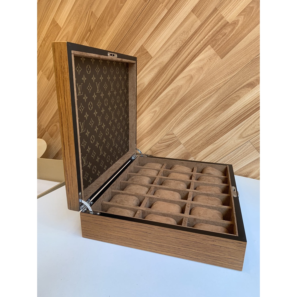 L*V คลาสสิก Retro Series กล่องนาฬิกากล่องเก็บนาฬิกา High-End Storage เฟอร์นิเจอร์ 3 ขนาดเสริมกล่องของขวัญบรรจุภัณฑ์