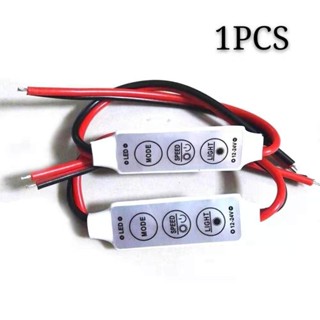 JR สําหรับสายไฟ DC12V-24V for LED StripsMini 3คีย Controller Dimmer for LED สวิทช์ไฟควบคุมการหรี่แสง