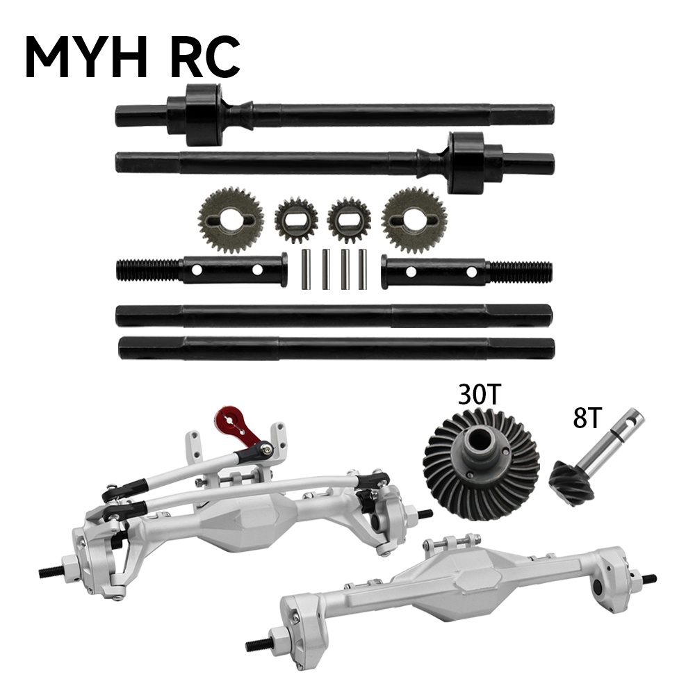 Myhrc ชุดอะไหล่เพลาแบริ่งเพลาหน้า หลัง อะลูมิเนียม CNC อุปกรณ์เสริม