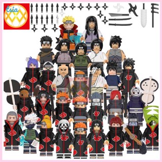 Rx ชุดบล็อกตัวต่อเลโก้ ฟิกเกอร์นารูโตะ Uchiha ของเล่นสําหรับเด็ก