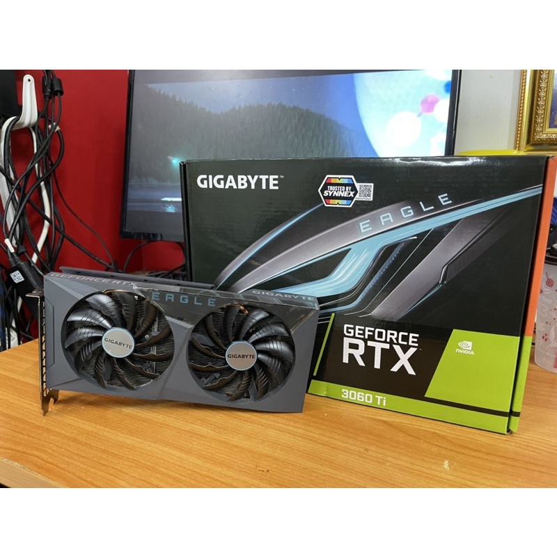 ขาย GIGABYTE RTX3060ti 8GB RGB   ปก.ไทยjib (มือ2)