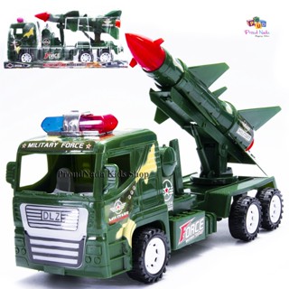 ProudNada Toys ของเล่นเด็ก รถทหาร รถบรรทุกระเบิด MILITARY FORCE NO.5858-28