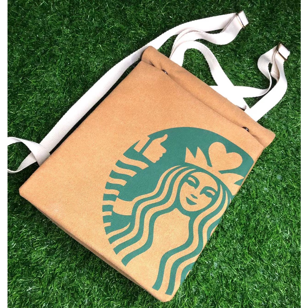 กระเป๋าเป้ Onhand Starbucks/McDo