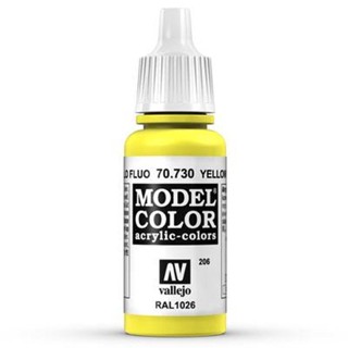 Vallejo MODEL COLOR 70.730 Yellow Fluo