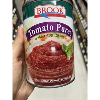 Tomato Puree ( Brook Brand ) 550 G. มะเขือเทศ บด ( ตรา บรูค )