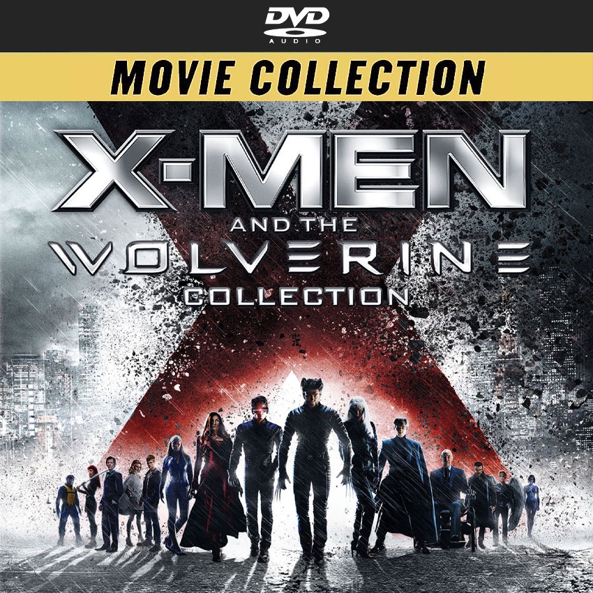 DVD หนัง X-Men & The Wolverine เอ็กซ์เม็น & วูล์ฟเวอรีน Collection