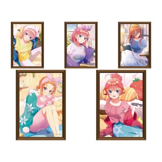 กรอบรูปตั้งโต๊ะ Gotoubun no Hanayome ∬ Frame Stand (Ichiban Kuji) : Nakano Ichika, Nino, Miku, Yotsuba, Itsuki