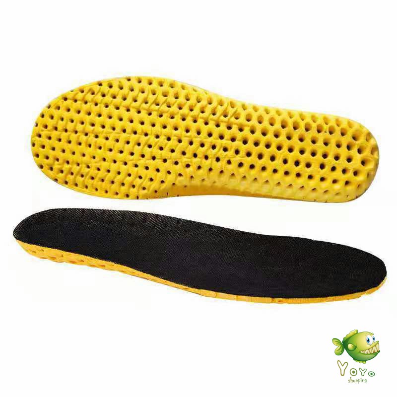 YOYO พื้นรองเท้าดูดซับแรงกระแทก เพื่อสุขภาพ ป้องกันอาการปวดเท้า Shoes Insole