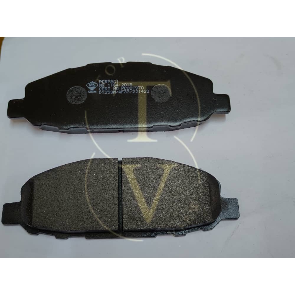 NISSAN CARA HOMVANY , URVAN E25 2.0 2.4 , URVAN E25 (ใหม่) ผ้าเบรคหน้า D1253