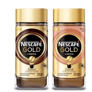 NESCAFÉ Gold Crema เนสกาแฟ โกลด์ เครมมา ขนาด 200 กรัม เนสท์เล่ ขวดแก้ว