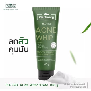 Plantnery Tea Tree Acne Whip Foam 100g