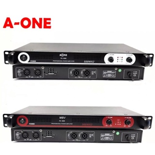 A-ONE เพาเวอร์แอมป์ 1000W Power Switching PA-3000 (กำลังขับ 500w X 500w)