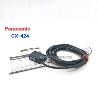 CX-424 CX424 Panasonic Photoelectric Sensor, 3สาย NPN ระยะจับ 100 mm