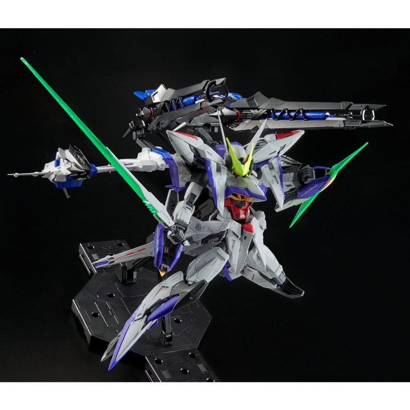 Premium Bandai MG MVF-X08+EW453R Eclipse Gundam Raijin Striker Pack Equipped