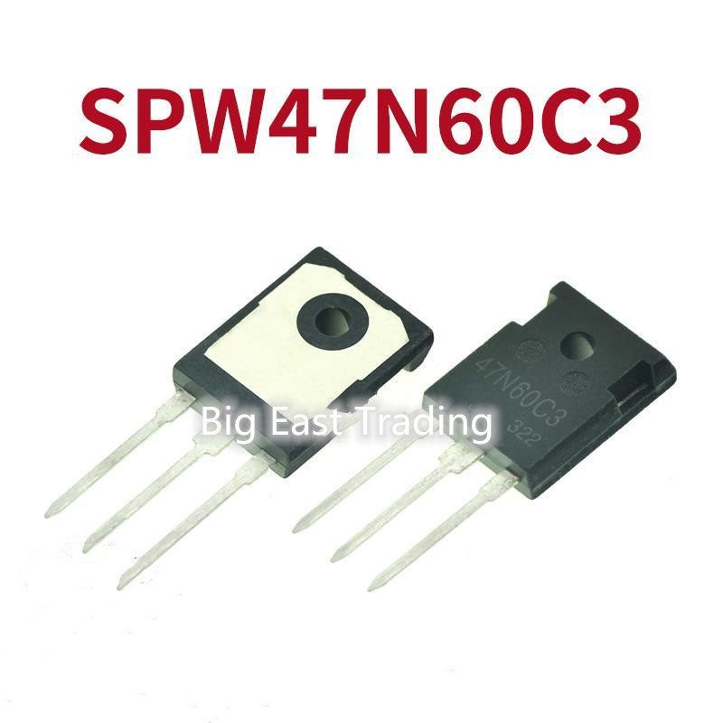 5 ชิ้นSPW47N60C3 TO247 spw47n60 TO-247 47n60 47N60C3 ใหม่เดิมขาย 5pcs 2pcs