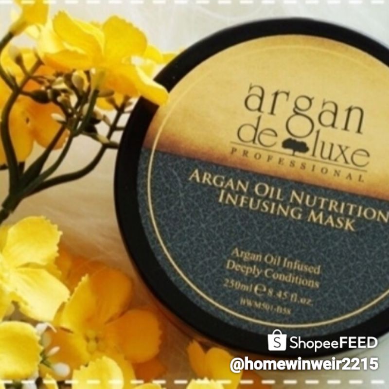 ทรีทเม้นท์บำรุงผม Argan deluxe ทรีทเม้นท์บำรุงผม Argan deluxe