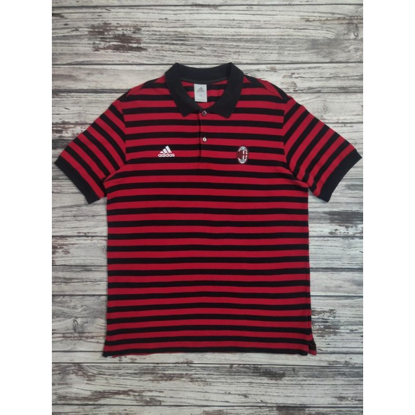 เสื้อโปโล Adidas AC Milan/เสื้อโปโลsocer