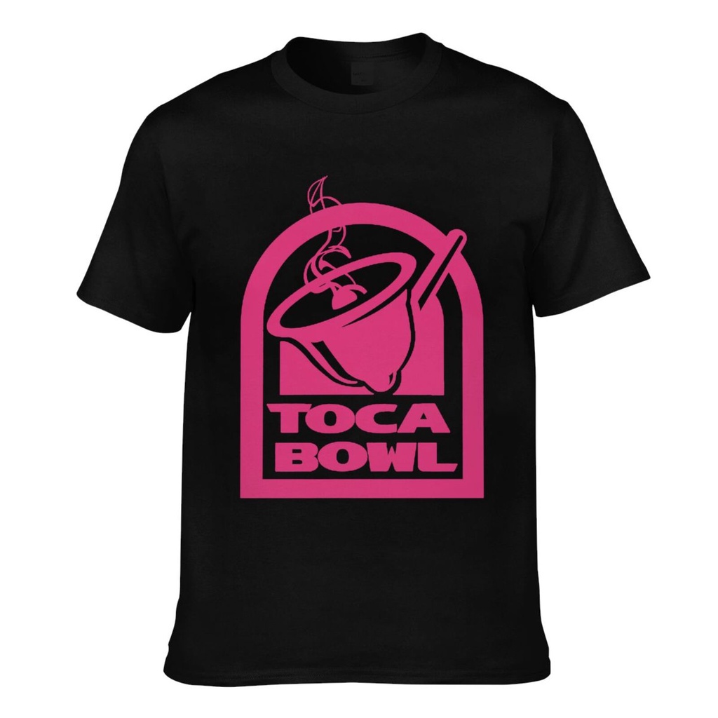 ฤดูร้อน Cool Top Toca Bowl Stoner Taco Bell Loving ผู้ชายเสื้อยืดตลก