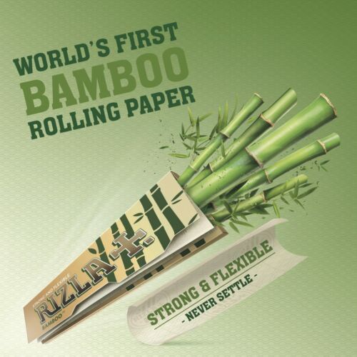 RIZLA BAMBOO Regular Size 70x35 mm Rolling Papers (ไม้ไผ่)