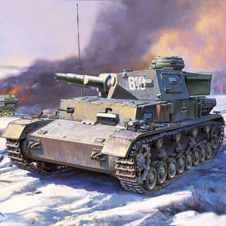 Academy ชุดโมเดลพลาสติก สเกล 1/35 เยอรมัน Panzer IV Ausf.E “ด้านหน้าตะวันออก”