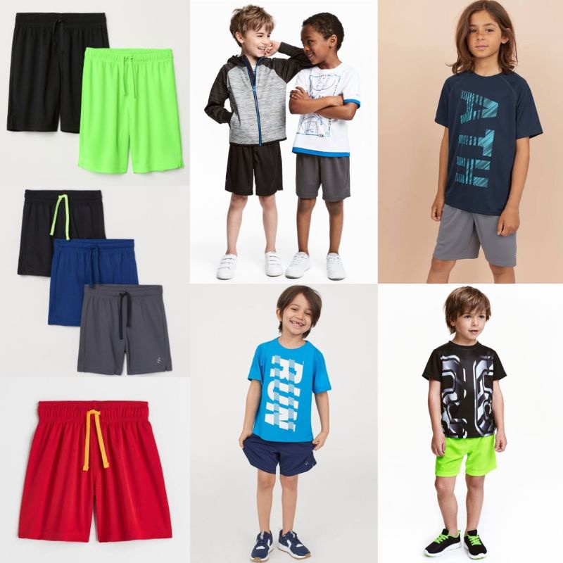H3M 2-10T Sport Kids Shorts