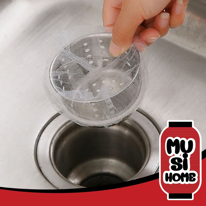 ราคาถูก MUSI HOME ตาข่าย ตาข่ายกรองเศษอาหาร KD11 ที่กรองเศษอาหารในอ่างล้างจาน ตาข่าย กรองเศษอาหาร 30ชิ้น และ 100 ชิ้น