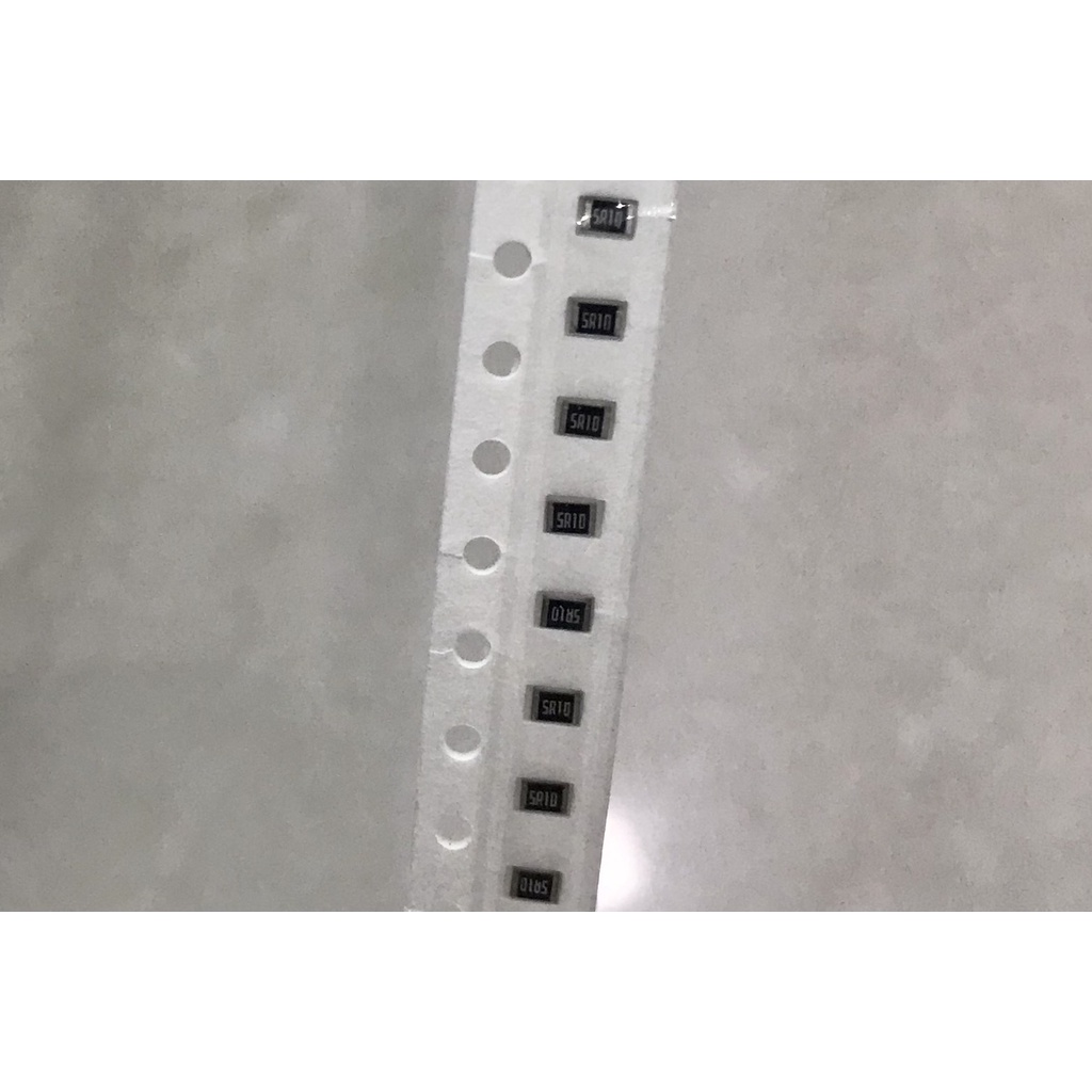 5.1R 0805 SMD 5R1 SMD 1*2mm  ( 1 ชุด มี 20 ตัว )