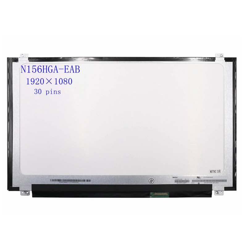 15.6 นิ้วแล็ปท็อปหน้าจอ lcd N156HGA-EAB N156HGE-EAB N156HGE-EBB N156HGE-EAL N156HGE-EA1 EA2 EB1 FHD 