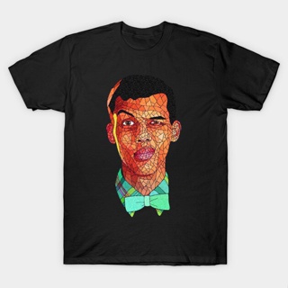 ผู้ชายเสื้อยืดเรขาคณิต Stromae ผู้หญิง T เสื้อผู้ชายผ้าฝ้าย Tees Harajuku