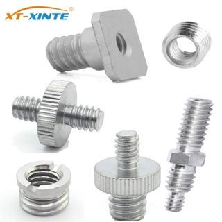Xt-xinte อะแดปเตอร์สกรูแปลง 1/4 นิ้ว 3/8 นิ้ว M6 สําหรับกล้อ…