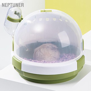 Neptuner กระเป๋าใส่สัตว์เลี้ยง หนูแฮมสเตอร์ หมีสีทอง ขนาดเล็ก แบบพกพา