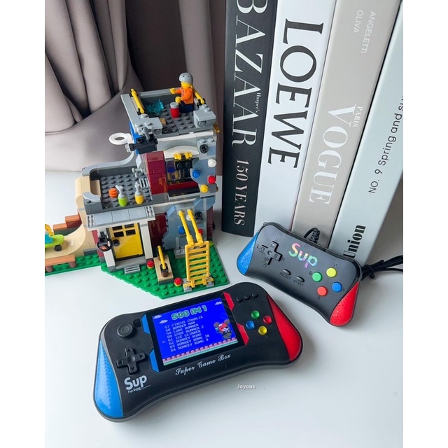 เครื่องเกมส์ X7M 500in1 รวมเกมฮิตสมัยตลับ มีจอยเสริม ต่อทีวีได้ เล่น 2 คนก็ได้ ‼️