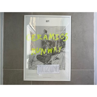 Poster (โปสเตอร์) Dept Ceramics Runway อัลบั้มแรก แท้100% (มีเก็บปลายทาง)