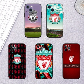 Nx51 เคสโทรศัพท์มือถือแบบนิ่ม ลาย Liverpool FC สําหรับ iPhone 13 12 Pro Max Mini XS Max X