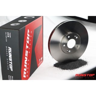 RUNSTOP จานดิสเบรคหน้า SSANGYONG STAVIC  SV 270 เครื่อง 2.7 ปี 2005-2010 (1 คู่) / RDSS - 003 (414412100)