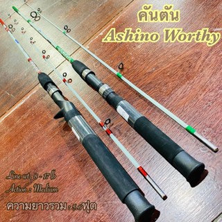 คันเบ็ดตกปลา คันตัน Ashino Worthy Line wt. 8-17 lb