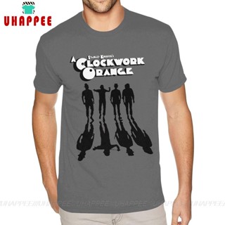 เสื้อยืด พิมพ์ลาย Desgin A Clockwork Orange Shadow สีขาว สําหรับเด็กผู้ชาย