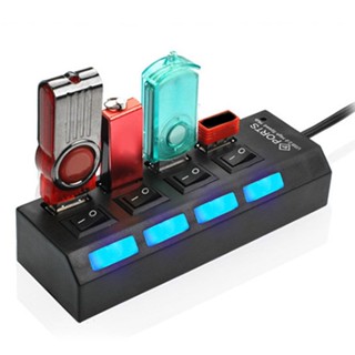 HUB 4 Ports Mini High Speed USB 2.0 Portable USB Hub 480 Mbps Switch Hub Usb Splitter.