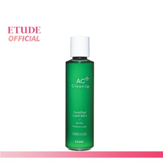 ETUDE AC Clean Up Facial Fluid (180 ml) อีทูดี้ โลชั่นบำรุงผิวหน้าสำหรับผิวที่เป็นสิวง่าย